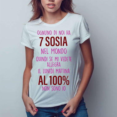 Ognuno di noi ha 7 sosia nel mondo T-shirt