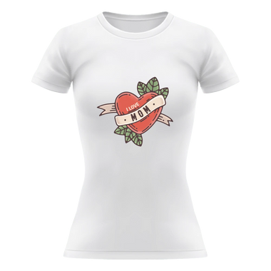 T-shirt Donna I Love Mom T-Shirt