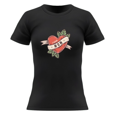 T-shirt Donna I Love Mom T-shirt