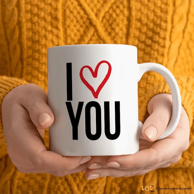 Tazza Amore I Love You Tazze Personalizzate