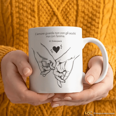 Tazza con frase d'amore Tazze Personalizzate