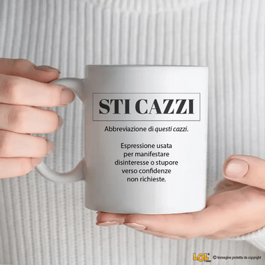 Tazza Divertente Sti Cazzi Tazze Personalizzate