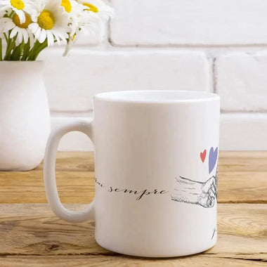 Tazza Felice Sarai Sempre il mio Papà Speciale Personalizzata con Nome Tazze Personalizzate
