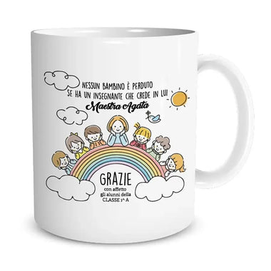 Tazza Grazie Maestra con dedica Tazze Personalizzate