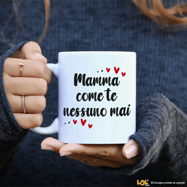 Tazza Mamma Come te nessuno mai Tazze Personalizzate