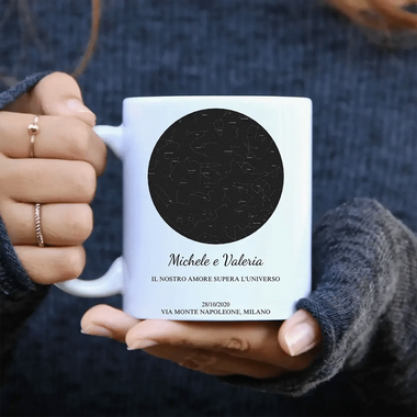 Tazza Mappa Stellare Tazze Personalizzate
