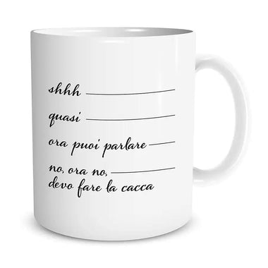 Tazza Shh Tazze Personalizzate