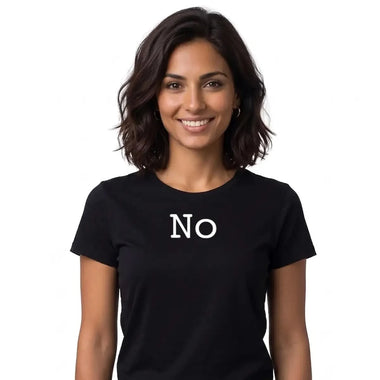 T-shirt Donna "No"