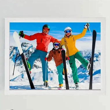 Quadro con la tua foto con Cornice Bianca-Quadro-Lol T-shirt