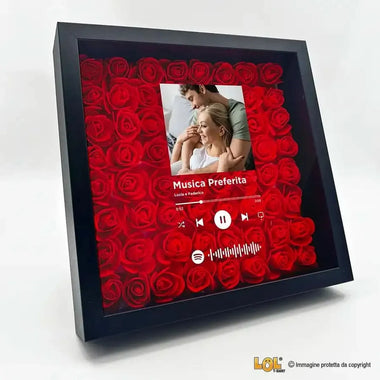 Shadow Box Spotify - Idea Regalo San Valentino, Moglie, Fidanzata, Coppia-Shadow Box-Lol T-shirt