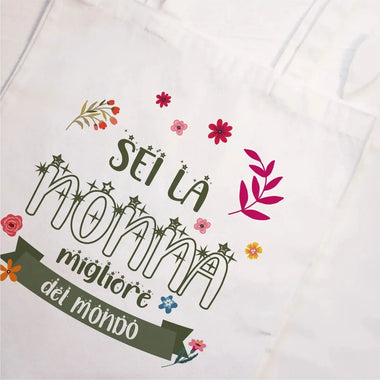 Shopper Sei la nonna migliore del mondo – Idea Regalo per i Nonni, Festa dei Nonni-Shopper-Lol T-shirt