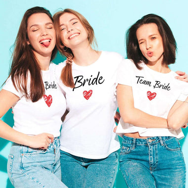 T-shirt Donna Team Bride-T-shirt-Lol T-shirt