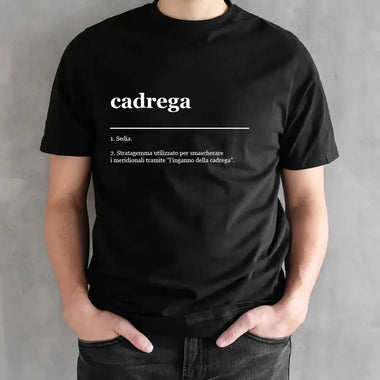 T-shirt Uomo Divertente "Cadrega – L’Inganno Universale"-T-shirt-Lol T-shirt