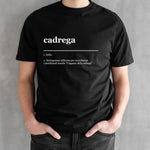 T-shirt Uomo Divertente "Cadrega – L’Inganno Universale"