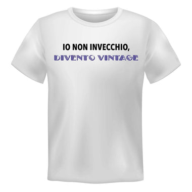 T-shirt Uomo Io non invecchio, divento vintage-T-shirt-Lol T-shirt