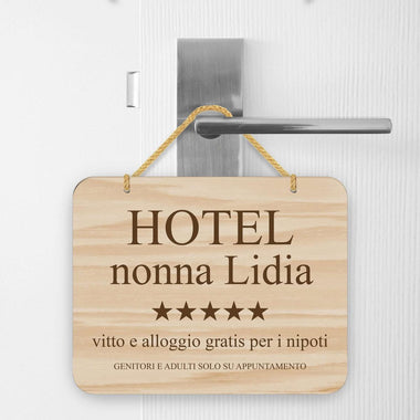 Targhetta in legno Nonni – Idea Regalo per i Nonni, Festa dei Nonni-Lol T-shirt