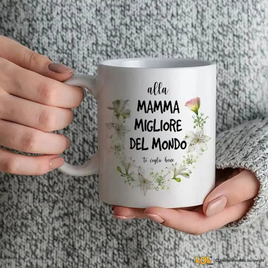 Tazza alla Mamma Migliore del Mondo-Tazze Personalizzate-Lol T-shirt