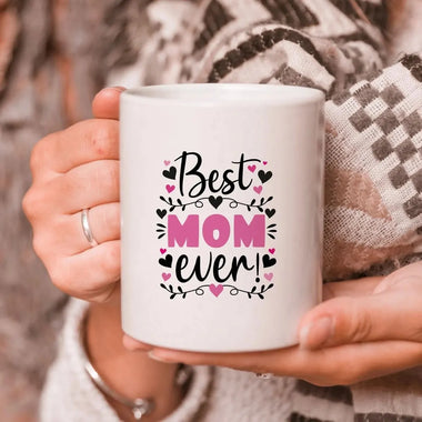 Tazza Best Mom Ever-Tazze Personalizzate-Lol T-shirt