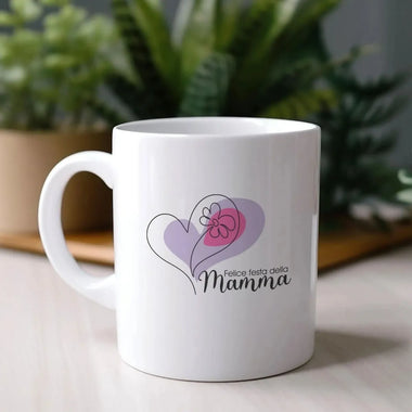 Tazza Felice Festa della Mamma-Tazze Personalizzate-Lol T-shirt
