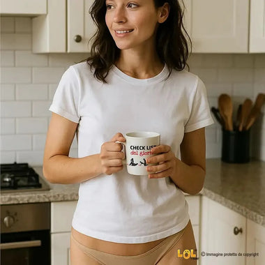 Tazza Kamasutra Divertente – Check List del Giorno – Idea Regalo Sexy per Coppie-Tazze Personalizzate-Lol T-shirt