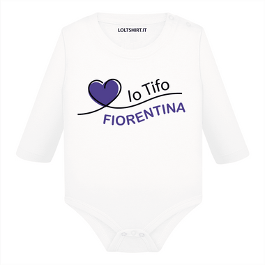 Body per Neonato Io tifo Fiorentina