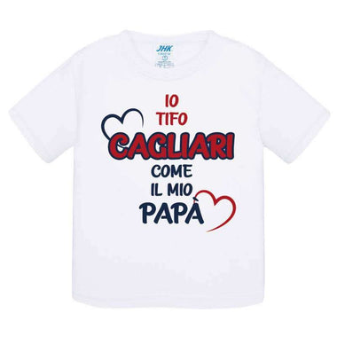 Io tifo Cagliari come il mio papà