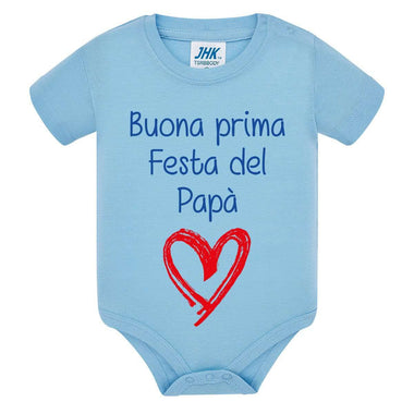 Body per Neonato Buona prima festa del papà-Body per bimbi-Lol T-shirt