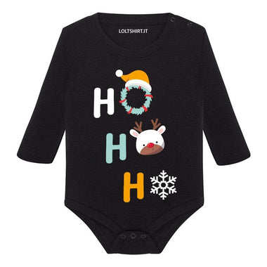 Body per Neonato Ho Ho Ho-Body per bimbi-Lol T-shirt