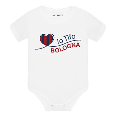 Body per Neonato Io tifo Bologna-Body per bimbi-Lol T-shirt