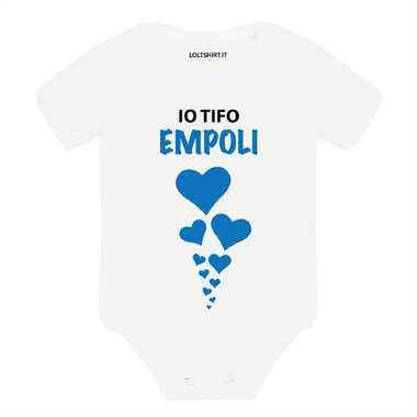 Body per Neonato Io tifo Empoli-Body per bimbi-Lol T-shirt