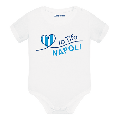 Body per Neonato Io tifo Napoli-Body per bimbi-Lol T-shirt