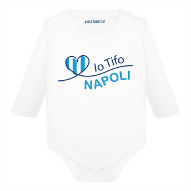 Body per Neonato Io tifo Napoli-Body per bimbi-Lol T-shirt