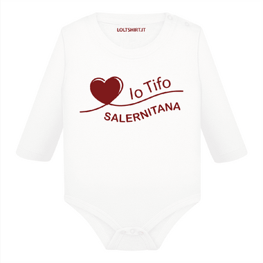 Body per Neonato Io tifo Salernitana-Body per bimbi-Lol T-shirt