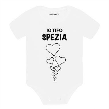 Body per Neonato Io tifo Spezia-Body per bimbi-Lol T-shirt