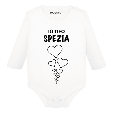 Body per Neonato Io tifo Spezia-Body per bimbi-Lol T-shirt