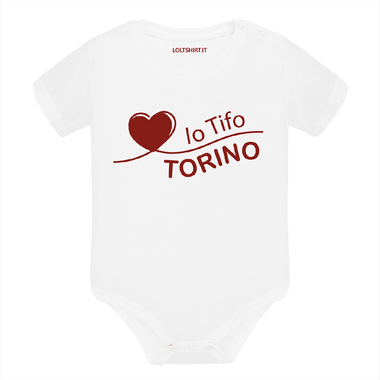 Body per Neonato Io tifo Torino-Body per bimbi-Lol T-shirt