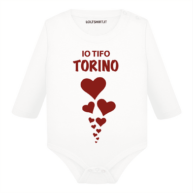 Body per Neonato Io tifo Torino-Body per bimbi-Lol T-shirt
