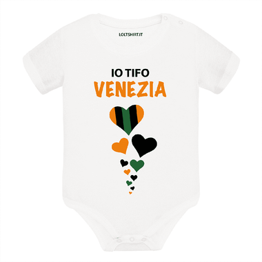 Body per Neonato Io tifo Venezia-Body per bimbi-Lol T-shirt