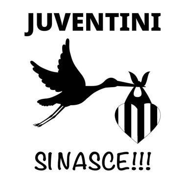 Body per Neonato Juventini si nasce-Body per bimbi-Lol T-shirt