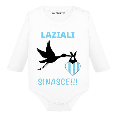 Body per Neonato Laziali si nasce-Body per bimbi-Lol T-shirt