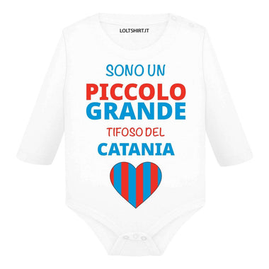 Body per Neonato Sono un piccolo grande tifoso del Catania-Body per bimbi-Lol T-shirt