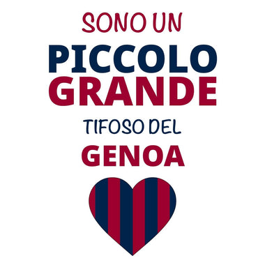 Body per Neonato Sono un piccolo grande tifoso del Genoa-Body per bimbi-Lol T-shirt