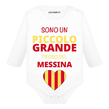 Body per Neonato Sono un piccolo grande tifoso del Messina-Body per bimbi-Lol T-shirt
