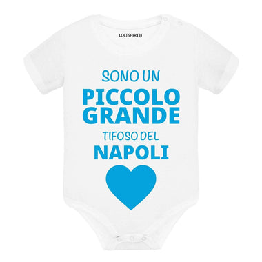 Body per Neonato Sono un piccolo grande tifoso del Napoli-Body per bimbi-Lol T-shirt