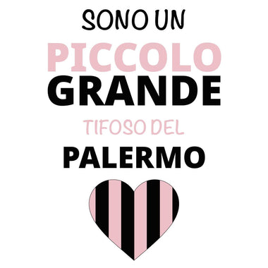 Body per Neonato Sono un piccolo grande tifoso del Palermo-Body per bimbi-Lol T-shirt