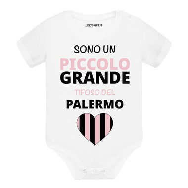 Body per Neonato Sono un piccolo grande tifoso del Palermo-Body per bimbi-Lol T-shirt