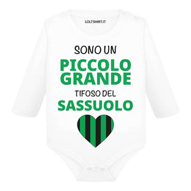 Body per Neonato Sono un piccolo grande tifoso del Sassuolo-Body per bimbi-Lol T-shirt
