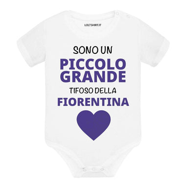 Body per Neonato Sono un piccolo grande tifoso della Fiorentina-Body per bimbi-Lol T-shirt