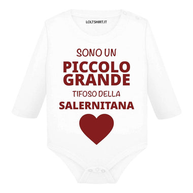 Body per Neonato Sono un piccolo grande tifoso della Salernitana-Body per bimbi-Lol T-shirt