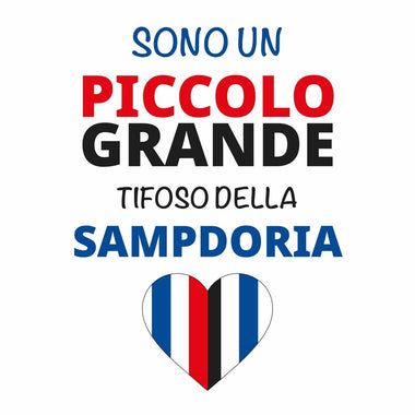 Body per Neonato Sono un piccolo grande tifoso della Sampdoria-Body per bimbi-Lol T-shirt